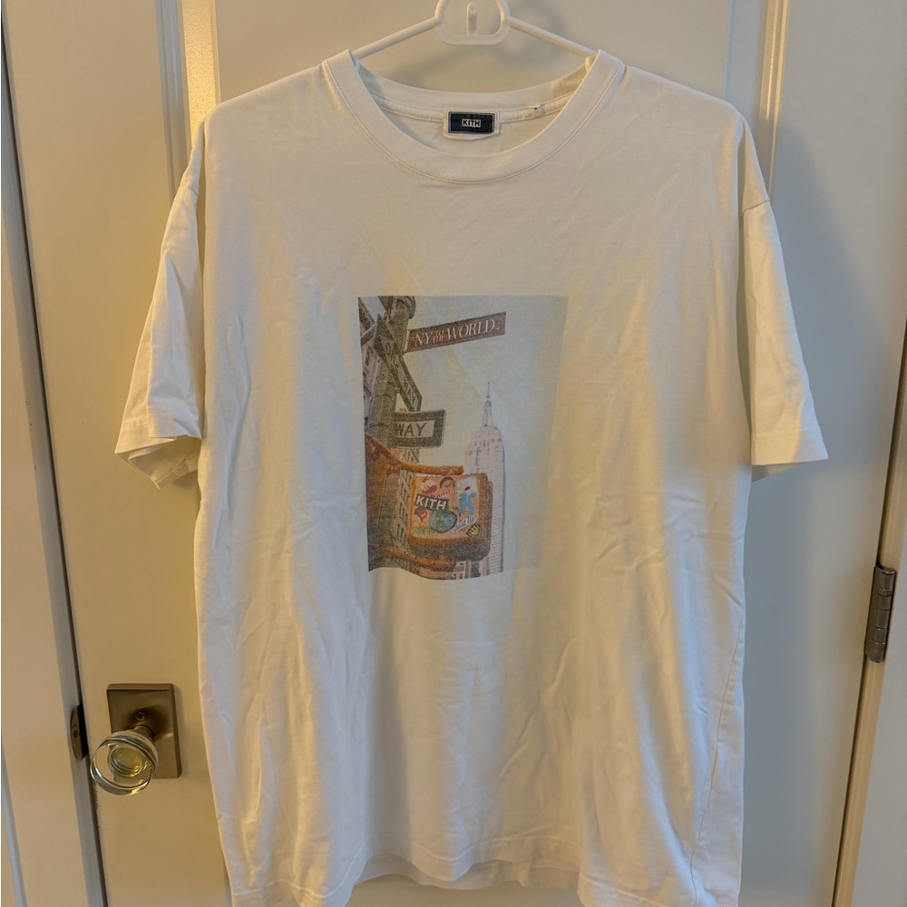 Kith White New York Graphic Tee